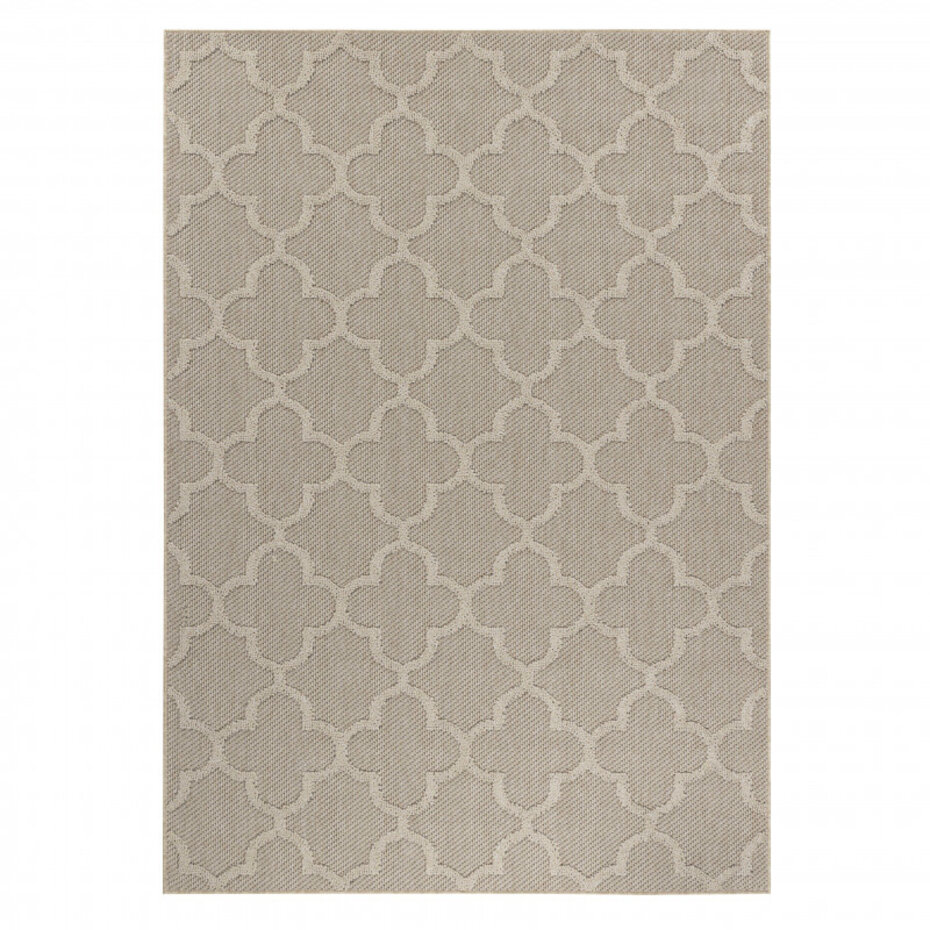 Tenedo Indoor & Outdoor Beige vloerkleed - Barok Design