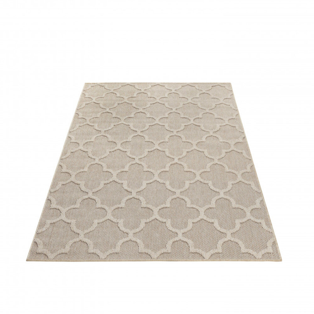 Tenedo Indoor & Outdoor Beige vloerkleed - Barok Design Tenedo Indoor & Outdoor Beige vloerkleed - Barok Design