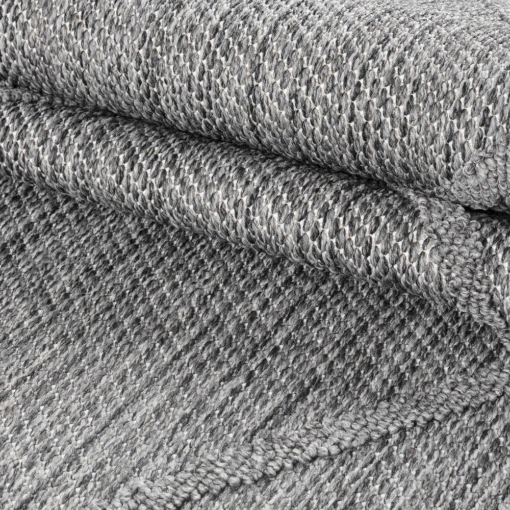 Tenedo Indoor & Outdoor Grijs vloerkleed - Geruit Tenedo Indoor & Outdoor Grijs vloerkleed - Geruit
