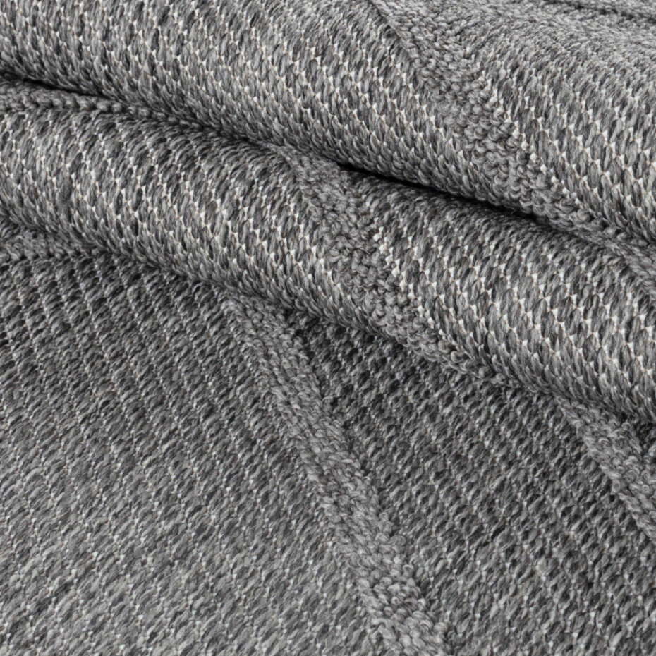 Tenedo Indoor & Outdoor Grijs vloerkleed - Geruit Tenedo Indoor & Outdoor Grijs vloerkleed - Geruit