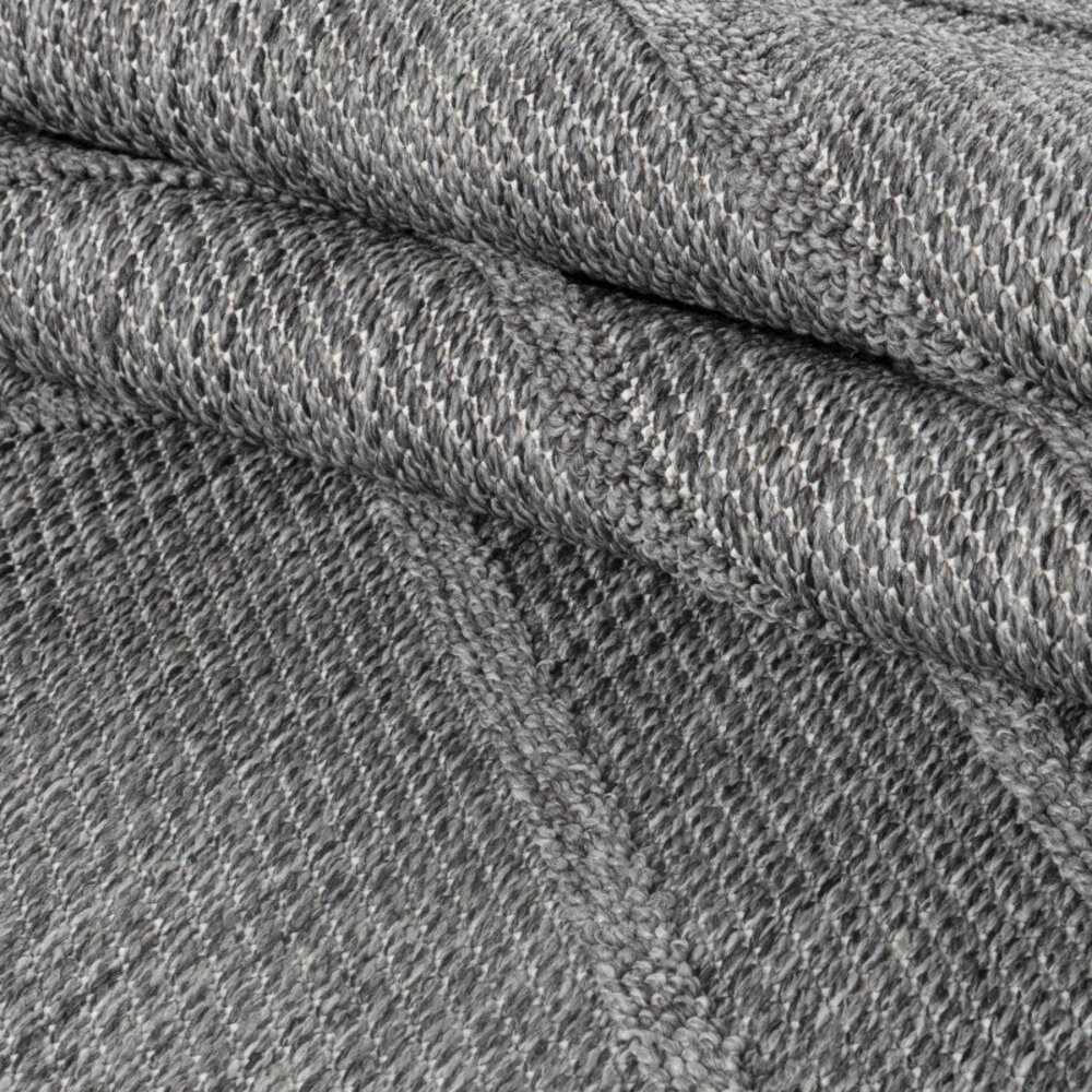 Tenedo Indoor & Outdoor Grijs vloerkleed - Geruit Tenedo Indoor & Outdoor Grijs vloerkleed - Geruit