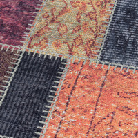 AMIRA PATCHWORK DESIGN MULTI VLOERKLEED WASBAAR