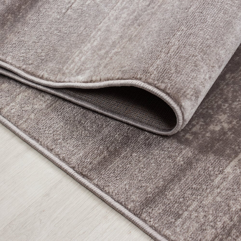 Marlon Modern Beige vloerkleed - Effen Gestreept Marlon Modern Beige vloerkleed - Effen Gestreept