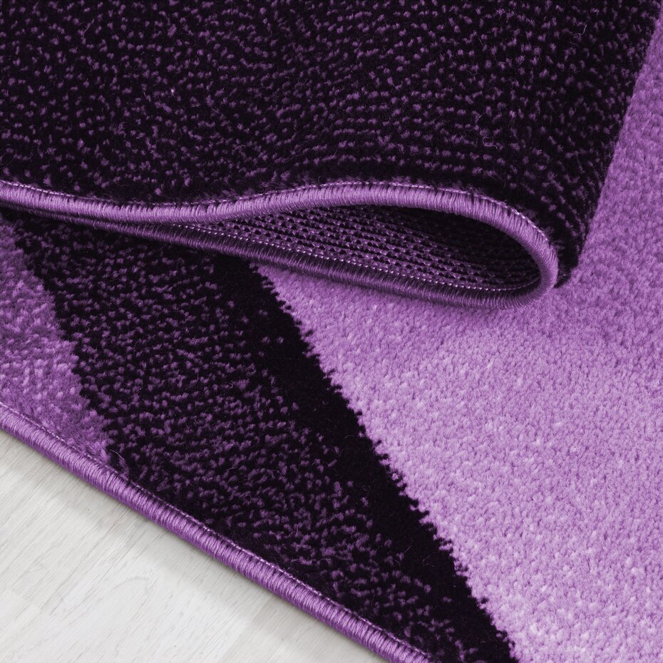 Marlon Modern Paars vloerkleed -