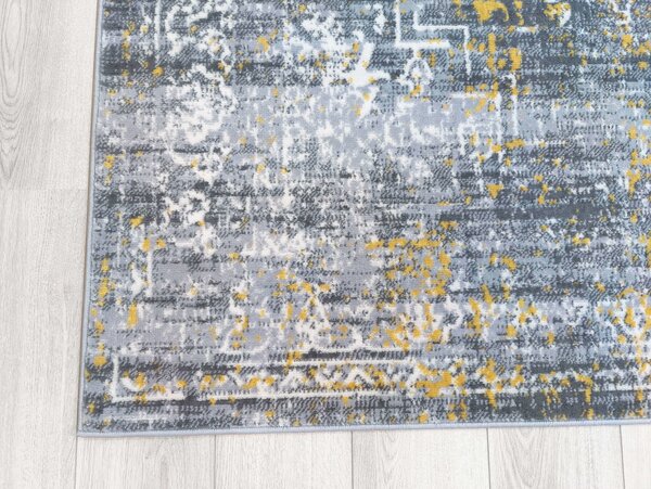 Sarande Vintage Grijs / Geel vloerkleed - Sarande Vintage Grijs / Geel vloerkleed -
