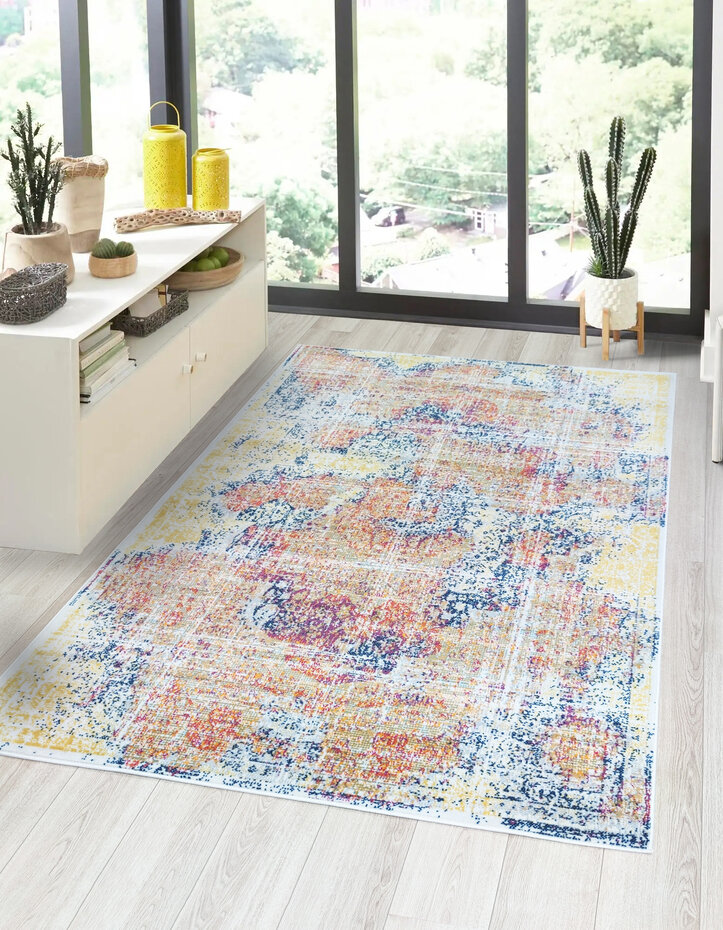 Sarande Vintage Terra / Multi vloerkleed -