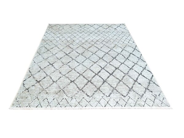 Adrasos Modern Beige - Bruin vloerkleed - Scandinavisch Design Wasbaar & Waterdicht