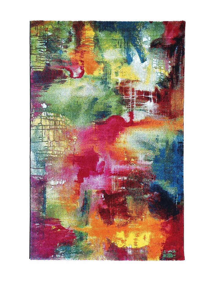 Kleurrijk vloerkleed - Vernazza Abstract Kleurrijk vloerkleed - Vernazza Abstract