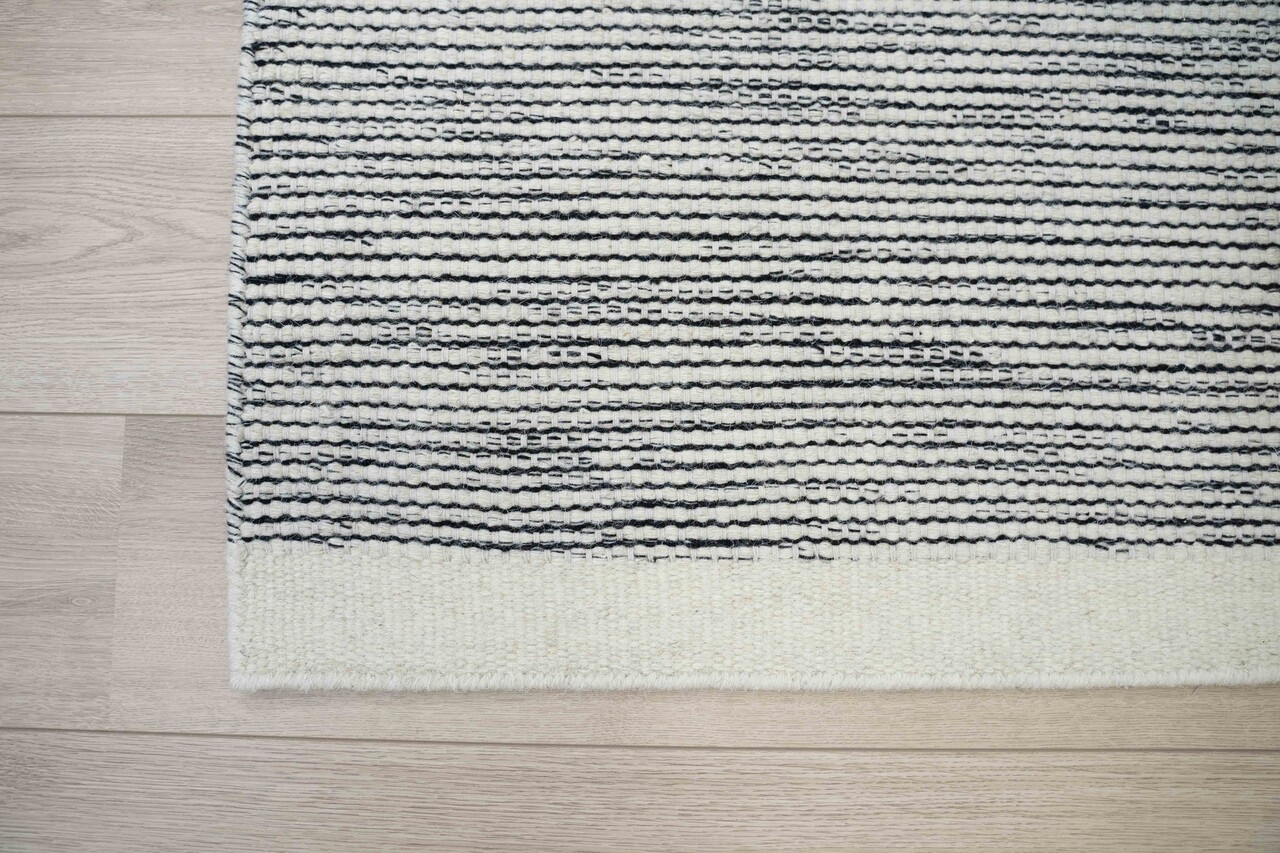 Wollen vloerkleed - Serenity Handgeweven - Grijs Wollen vloerkleed - Serenity Handgeweven - Grijs