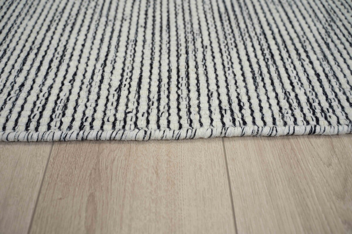 Wollen vloerkleed - Serenity Handgeweven - Grijs Wollen vloerkleed - Serenity Handgeweven - Grijs