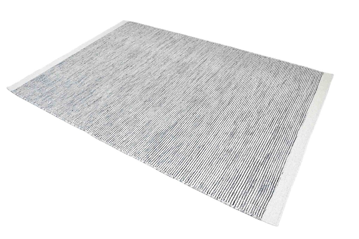 Wollen vloerkleed - Serenity Handgeweven - Grijs Wollen vloerkleed - Serenity Handgeweven - Grijs