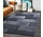 Marlon Modern Zwart / Grijs vloerkleed -