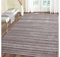 Marlon Modern Beige vloerkleed - Effen Gestreept