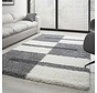 Manhattan Shaggy vloerkleed - lichtgrijs