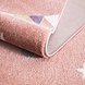 Playful Pals Kids Kinderkamer Roze vloerkleed - Paard Playful Pals Kids Kinderkamer Roze vloerkleed - Paard