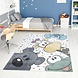 Playful Pals Kids Kinderkamer Multi vloerkleed - Dieren Playful Pals Kids Kinderkamer Multi vloerkleed - Dieren