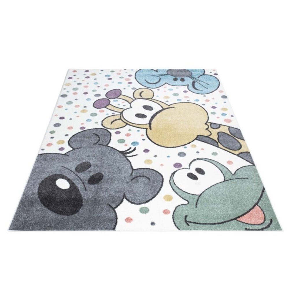 PLAYFUL PALS KIDS KINDERKAMER MULTI VLOERKLEED DIEREN