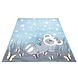Playful Pals Kids Kinderkamer Blauw vloerkleed - Beertje Playful Pals Kids Kinderkamer Blauw vloerkleed - Beertje