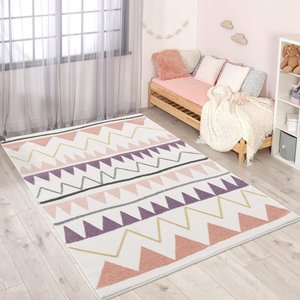 PLAYFUL PALS KIDS KINDERKAMER MULTI VLOERKLEED ZIGZAG