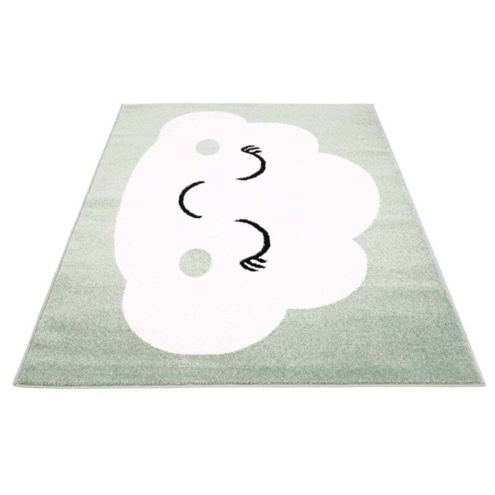 PLAYFUL PALS KIDS KINDERKAMER GROEN VLOERKLEED WOLK