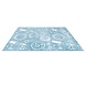 Playful Pals Kids Kinderkamer Blauw vloerkleed - Ruimte Playful Pals Kids Kinderkamer Blauw vloerkleed - Ruimte
