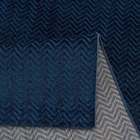 JUNIUS MODERN BLAUW VLOERKLEED EFFEN MOTIEF