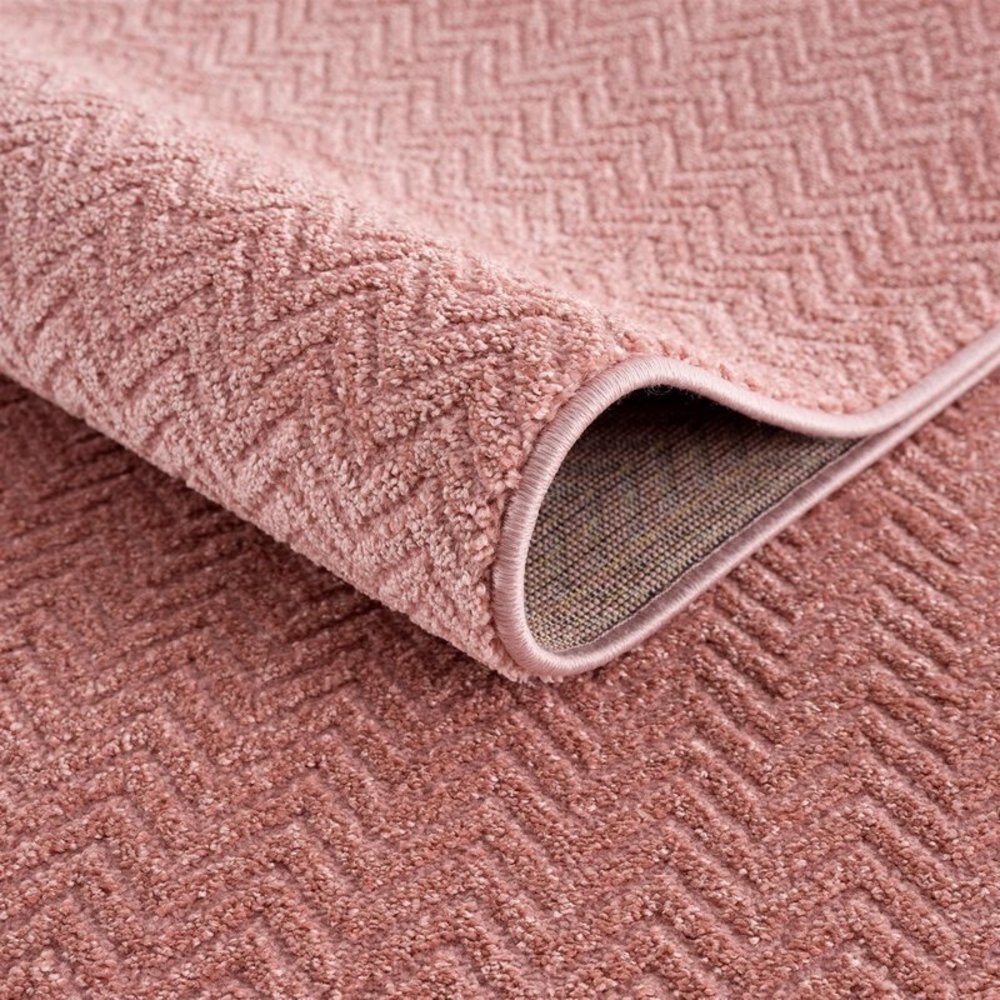 JUNIUS MODERN ROZE VLOERKLEED EFFEN MOTIEF