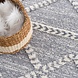Solace Hoogpolig Grijs vloerkleed - Geruit Solace Hoogpolig Grijs vloerkleed - Geruit