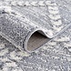 Solace Hoogpolig Grijs vloerkleed - Geruit Solace Hoogpolig Grijs vloerkleed - Geruit