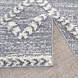 Solace Hoogpolig Grijs vloerkleed - Geruit Solace Hoogpolig Grijs vloerkleed - Geruit