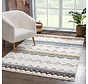 Solace Hoogpolig Multi vloerkleed - Geruit