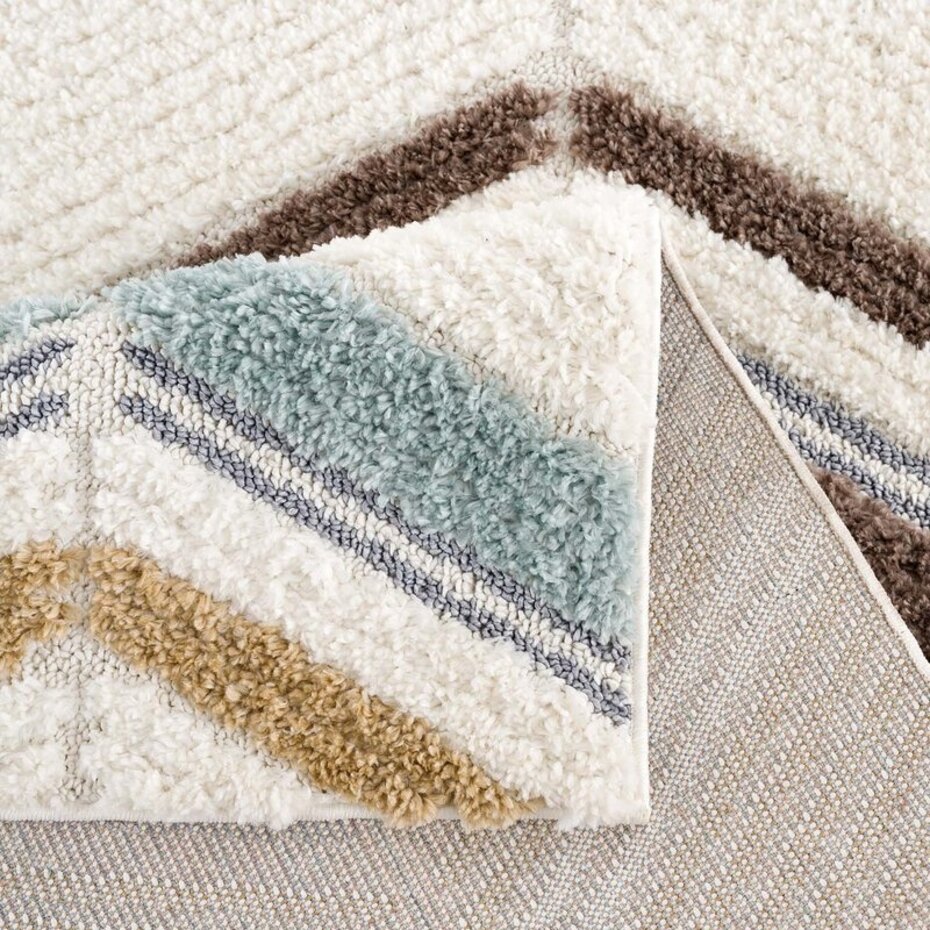 Solace Hoogpolig Multi vloerkleed -