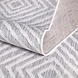 Lora Buitenkleed Geruit Grijs vloerkleed - Voor Binnen & Buiten Lora Buitenkleed Geruit Grijs vloerkleed - Voor Binnen & Buiten