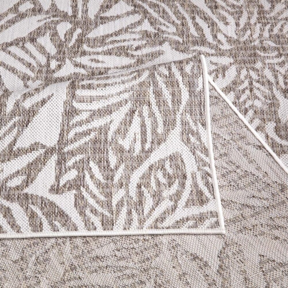 Lora Buitenkleed Gebloemd Beige vloerkleed - Voor Binnen & Buiten Lora Buitenkleed Gebloemd Beige vloerkleed - Voor Binnen & Buiten