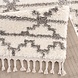 Calidia Hoogpolig Crème vloerkleed - Geruit Calidia Hoogpolig Crème vloerkleed - Geruit