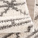 Calidia Hoogpolig Crème vloerkleed - Geruit Calidia Hoogpolig Crème vloerkleed - Geruit