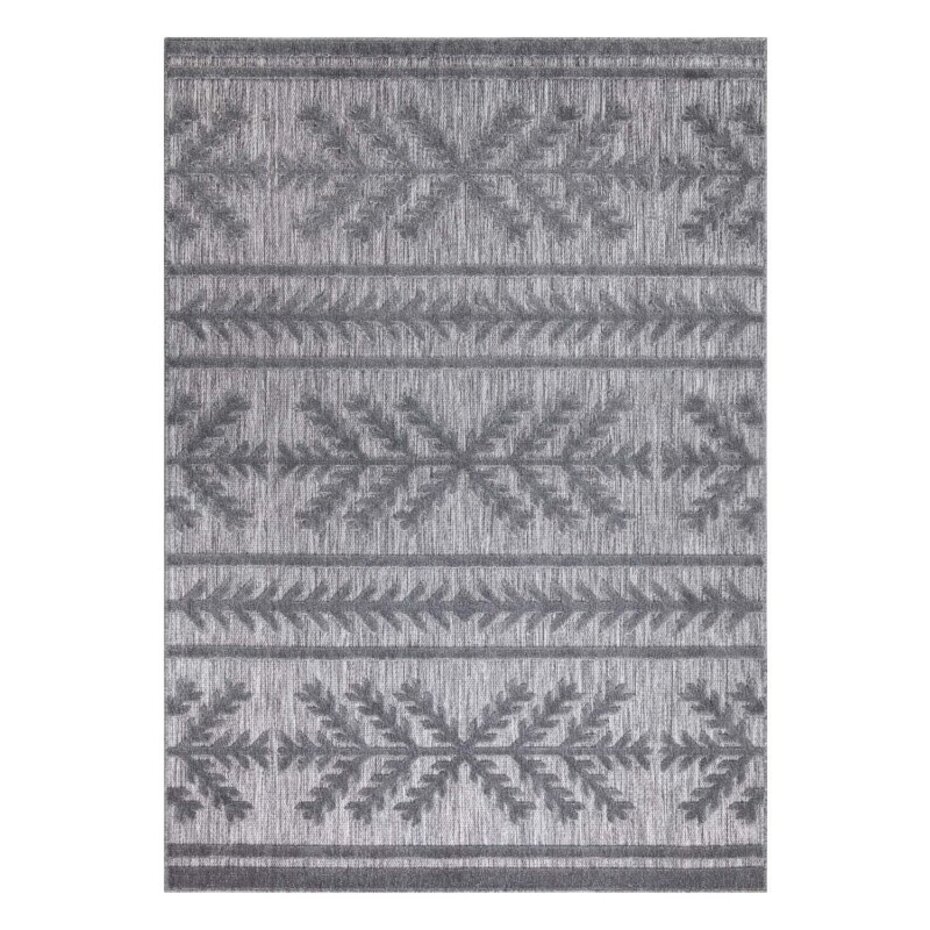 Caprenia Buitenkleed Donkergrijs vloerkleed - Indoor & Outdoor