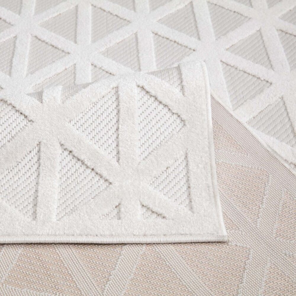 Caprenia Buitenkleed Crème vloerkleed - Indoor & Outdoor