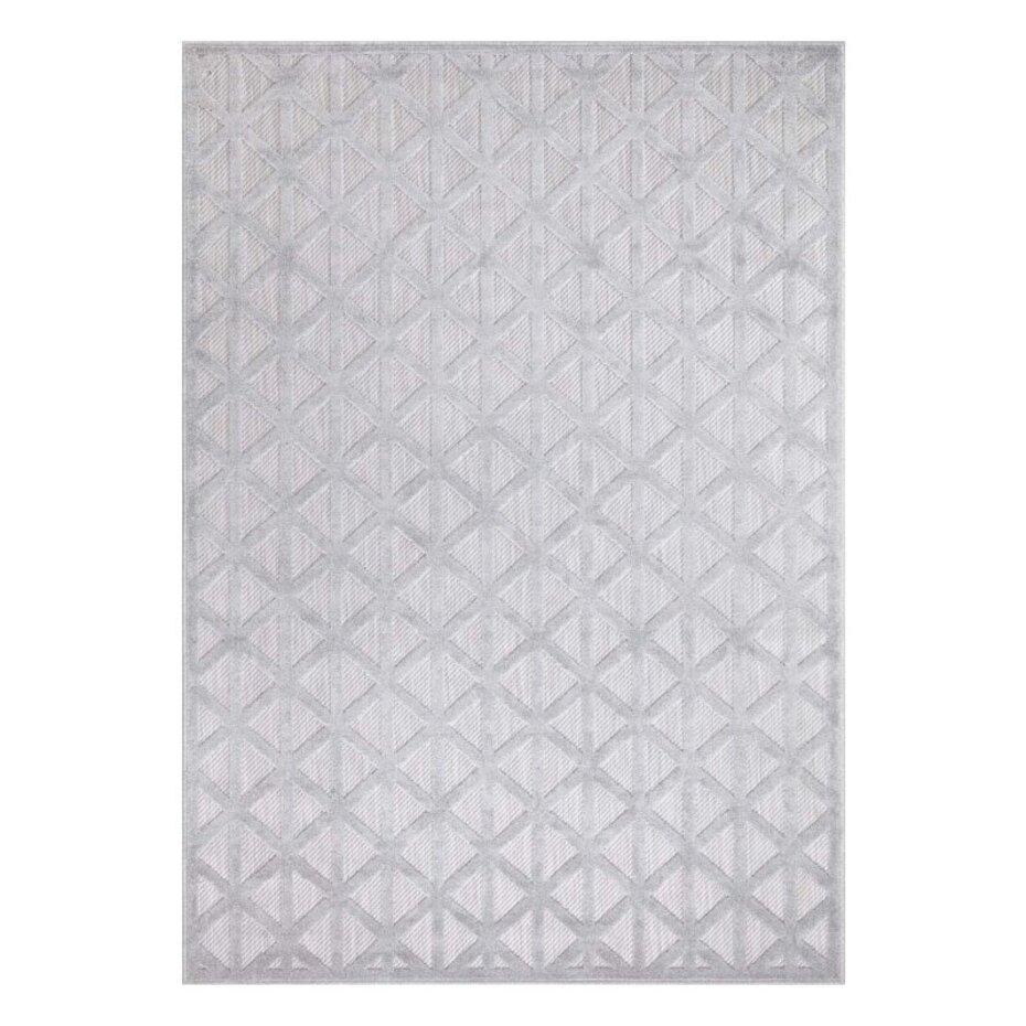 Caprenia Buitenkleed Zilver vloerkleed - Indoor & Outdoor