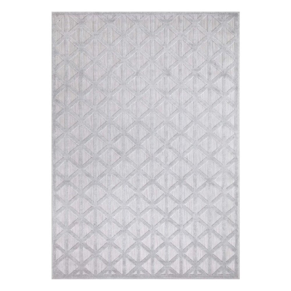 Caprenia Buitenkleed Zilver vloerkleed - Indoor & Outdoor