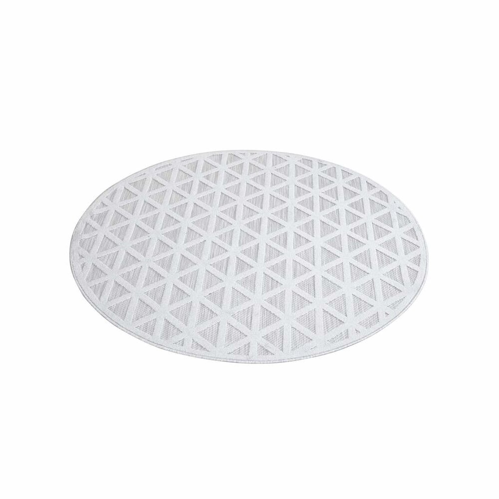 Caprenia Buitenkleed Zilver vloerkleed - Indoor & Outdoor