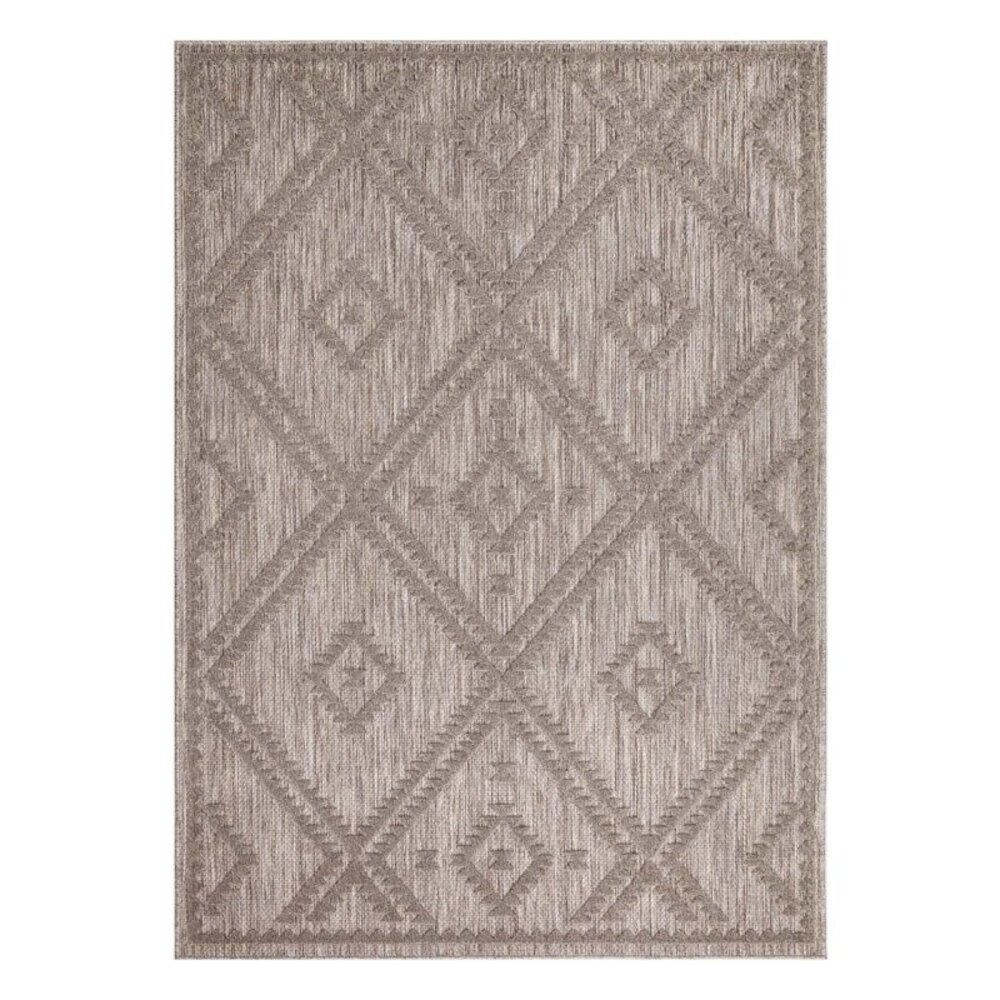 Caprenia Buitenkleed Geruit Bruin vloerkleed - Indoor & Outdoor Caprenia Buitenkleed Geruit Bruin vloerkleed - Indoor & Outdoor