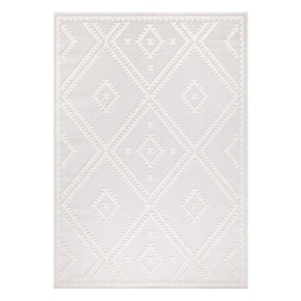 Caprenia Buitenkleed Geruit Crème vloerkleed - Indoor & Outdoor Caprenia Buitenkleed Geruit Crème vloerkleed - Indoor & Outdoor