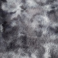 CANE HOOGPOLIG GRAFIET VLOERKLEED FLUFFY TIE DYE LOOK