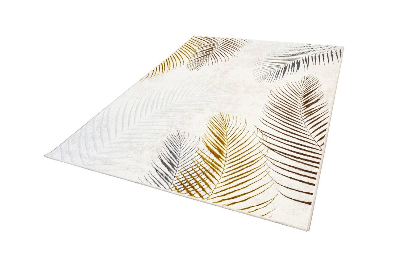 Minye Modern Crème Goud vloerkleed - Designer Minye Modern Crème Goud vloerkleed - Designer