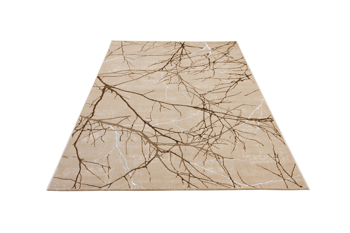 Minye Modern Beige Taupe vloerkleed - Designer Minye Modern Beige Taupe vloerkleed - Designer