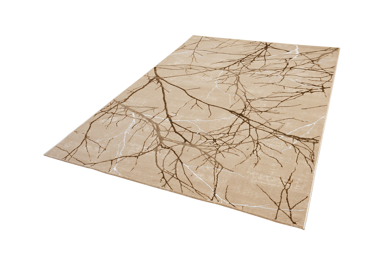 Minye Modern Beige Taupe vloerkleed - Designer Minye Modern Beige Taupe vloerkleed - Designer