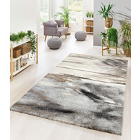 Flycarpets NIDA MODERN BEIGE GRIJS VLOERKLEED