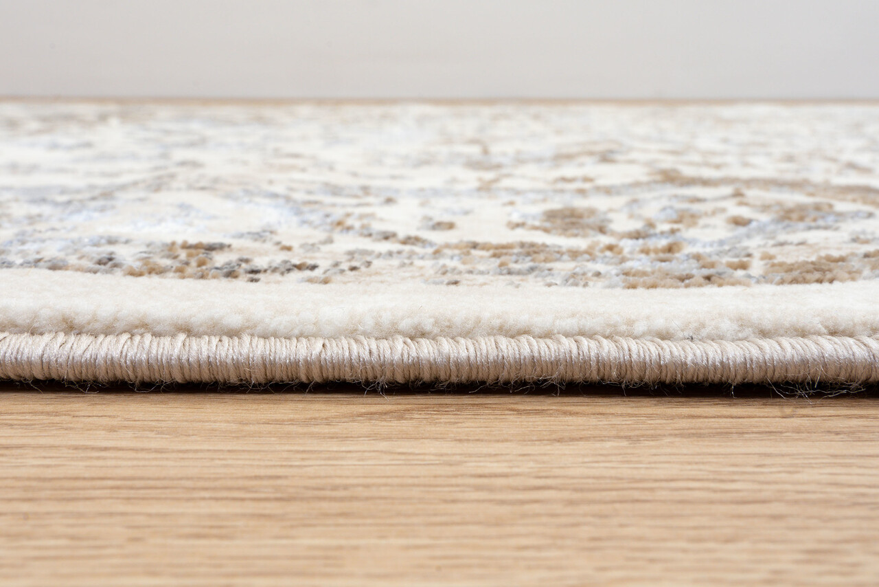 Minye Modern Crème / Beige / Grijs vloerkleed - Designer Minye Modern Crème / Beige / Grijs vloerkleed - Designer