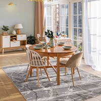 TAMARA VLOERKLEED MARMER DESIGN MODERN LAAGPOLIG - GRIJS